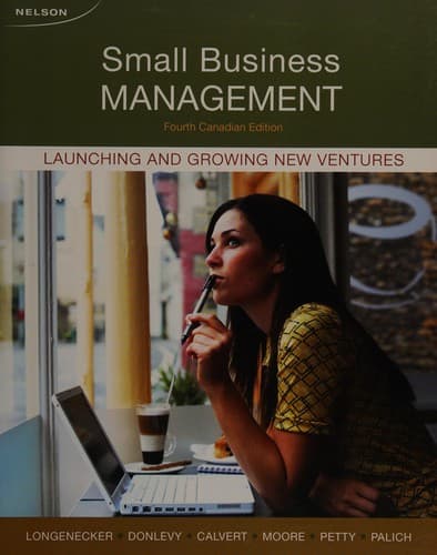 Bìa sách Small business management