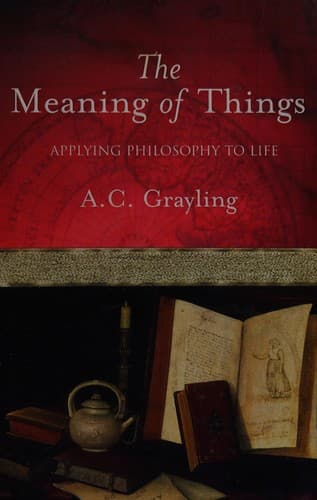 Bìa sách The meaning of things