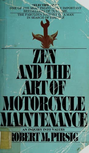 Bìa sách Zen and the Art of Motorcycle Maintenance