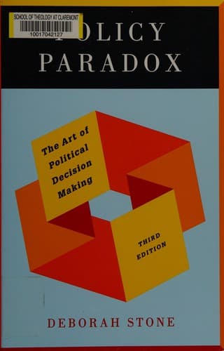 Bìa sách Policy paradox