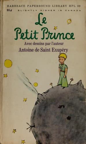 Bìa sách Le petit prince