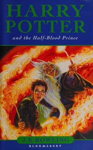 Bìa sách Harry Potter and the Half-Blood Prince