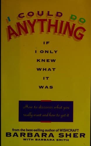 Bìa sách I could do anything if I only knew what it was