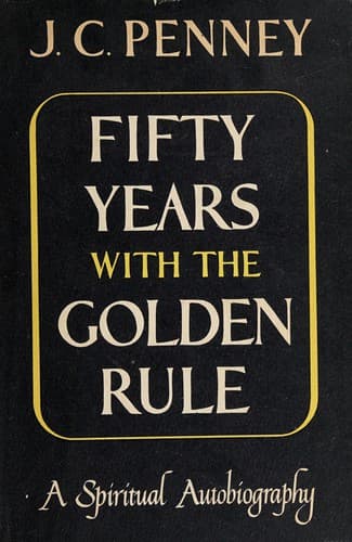 Bìa sách Fifty years with the Golden Rule