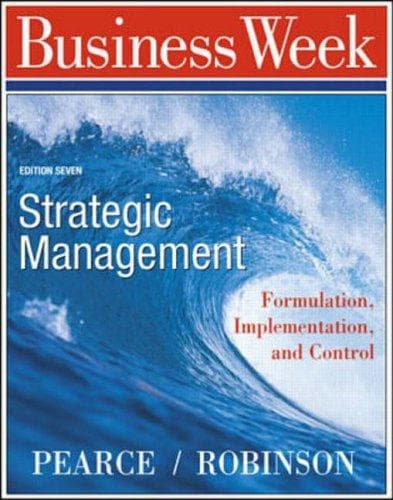 Bìa sách Strategic management