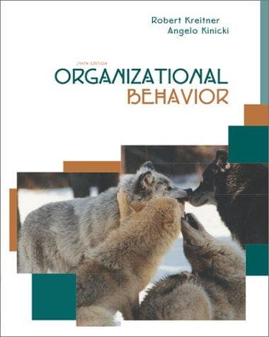 Bìa sách Organizational behavior