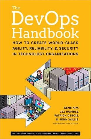 Bìa sách The DevOps handbook