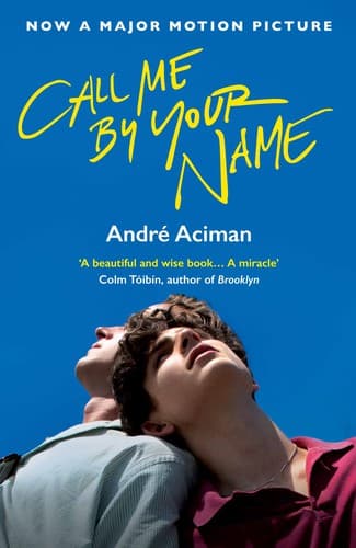 Bìa sách Call Me by Your Name