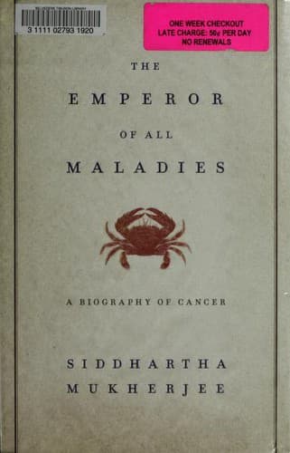 Bìa sách The Emperor of All Maladies