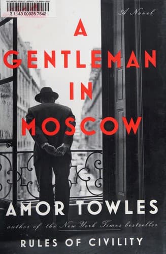 Bìa sách A Gentleman in Moscow