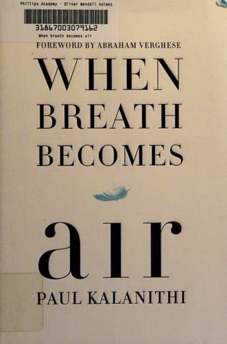 Bìa sách When Breath Becomes Air