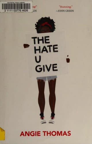 Bìa sách The Hate U Give