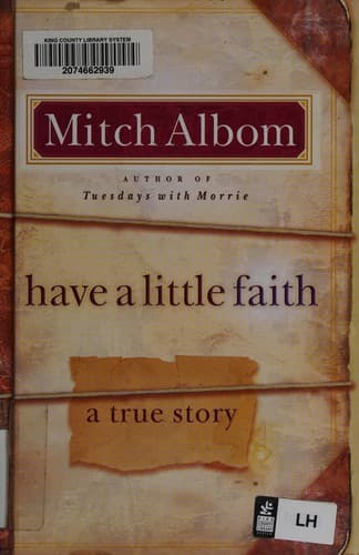 Bìa sách Have a little faith