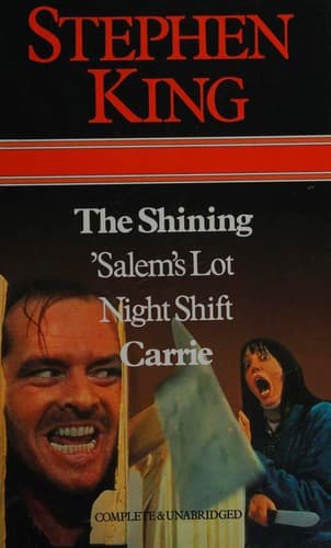 Bìa sách Works (Carrie / Night Shift / 'Salem's Lot / Shining)