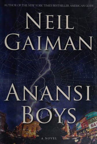 Bìa sách Anansi Boys