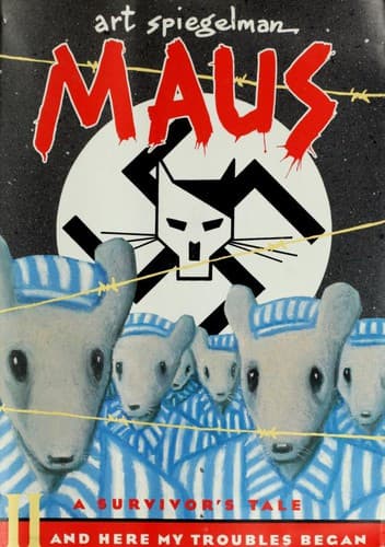 Bìa sách Maus II