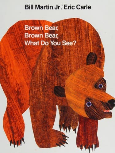 Bìa sách Brown Bear, Brown Bear, What Do You See?