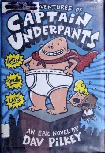 Bìa sách The Adventures of Captain Underpants