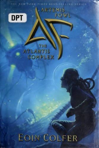 Bìa sách Artemis Fowl and the Atlantis Complex