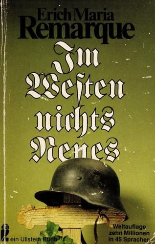 Bìa sách Im Westen nichts Neues