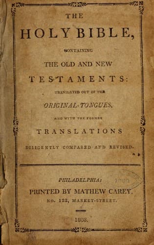 Bìa sách Bible