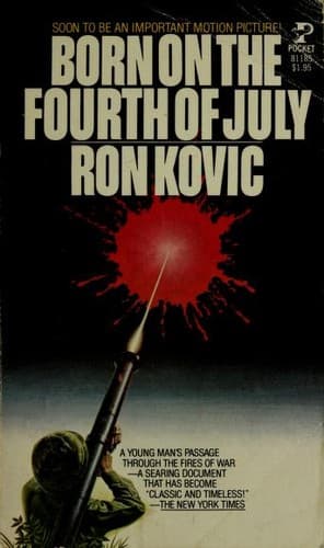 Bìa sách Born on the Fourth of July