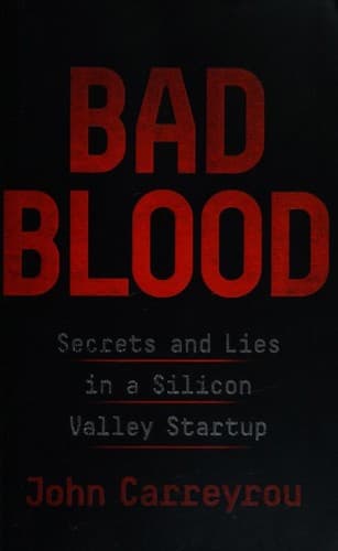 Bìa sách Bad Blood