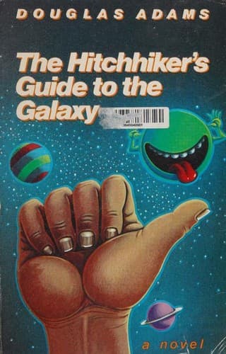 Bìa sách The Hitchhiker's Guide to the Galaxy