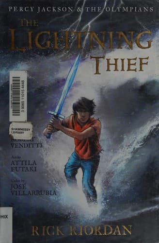 Bìa sách The lightning thief