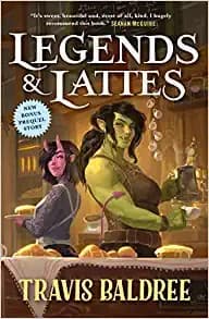 Bìa sách Legends & Lattes