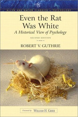 Bìa sách Even the Rat Was White