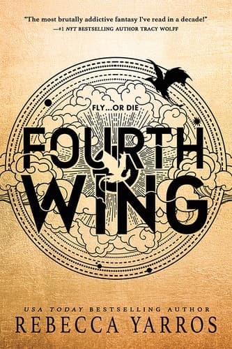 Bìa sách Fourth Wing