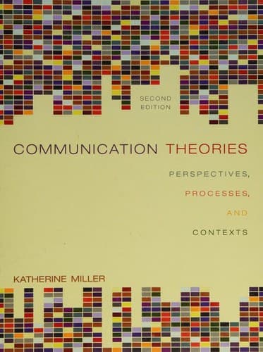 Bìa sách Communication Theories