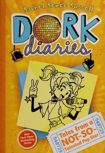 Bìa sách Tales from a Not-so-talented Pop Star (Dork Diaries #3)