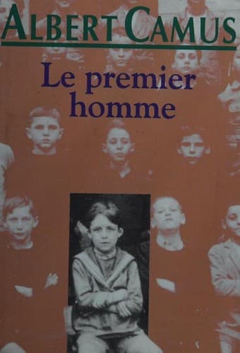Bìa sách Le premier homme
