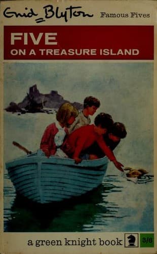 Bìa sách Five on a Treasure Island