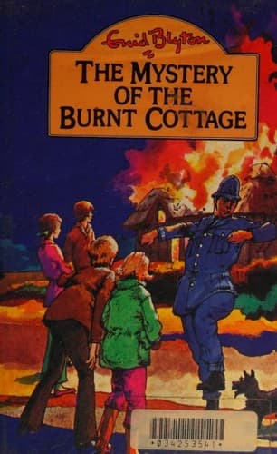 Bìa sách The Mystery of the Burnt Cottage