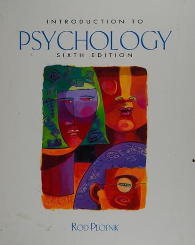 Bìa sách Introduction to psychology