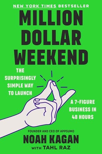 Bìa sách Million Dollar Weekend