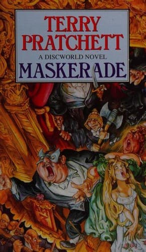 Bìa sách Maskerade