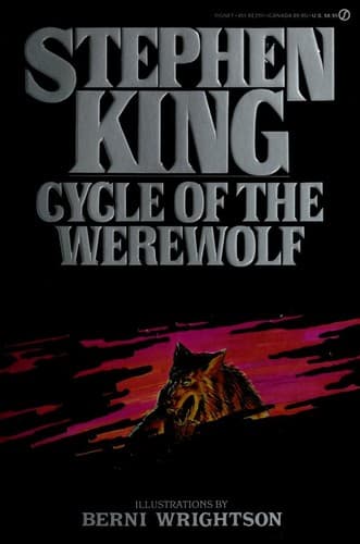 Bìa sách Cycle of the Werewolf