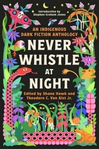 Bìa sách Never Whistle at Night