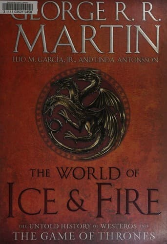 Bìa sách The World of Ice & Fire