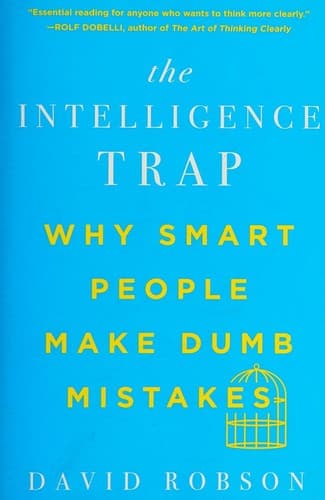 Bìa sách The Intelligence Trap