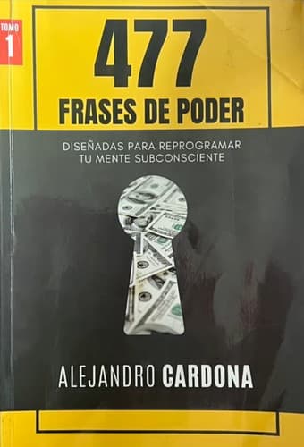 Bìa sách 477 Frases de Poder