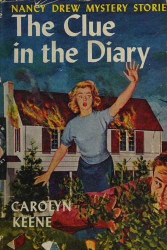 Bìa sách The Clue in the Diary