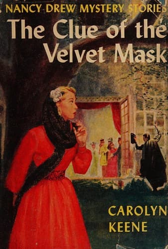 Bìa sách The clue of the velvet mask