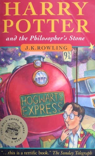 Bìa sách Harry Potter and the Philosopher's Stone