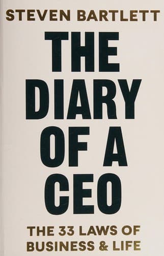 Bìa sách The Diary of a CEO