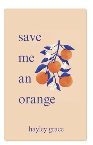 Bìa sách Save me an orange